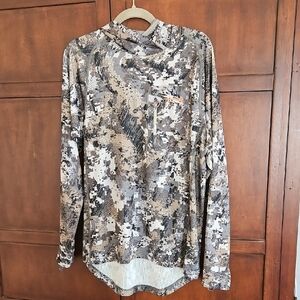 Sitka Core Lightweight Hoody in Optifade Elevated II pattern, size Large